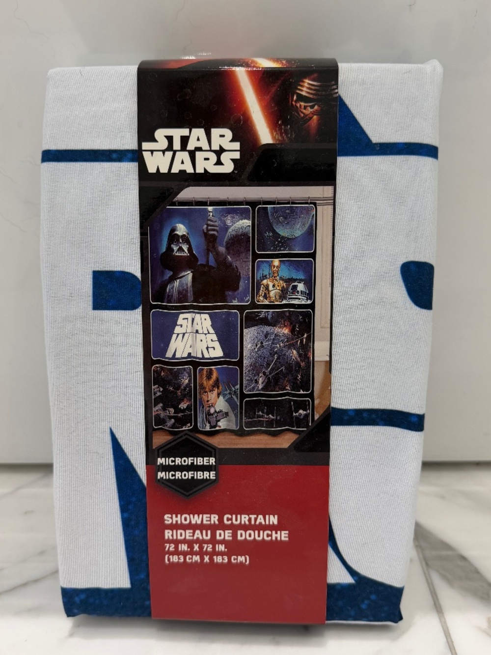 Star Wars Shower Curtain NWT
